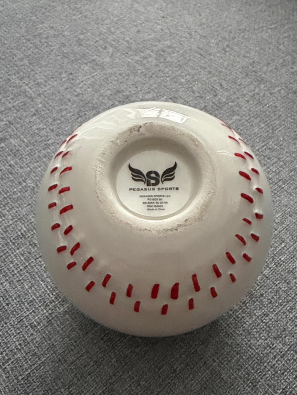 New York Yankees Baseball Logo Ceramic Toothbrush Holder - White & Navy - Picture 3 of 3